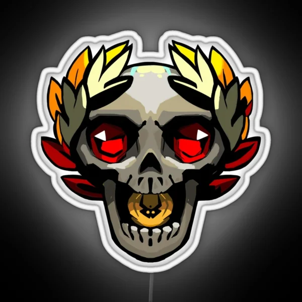 Hades Game Skull Gift RGB Neon Sign