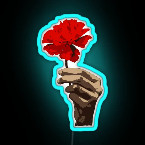 Hadestown Flower RGB Neon Sign