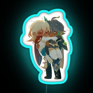 Haikaveh Chibi RGB Neon Sign