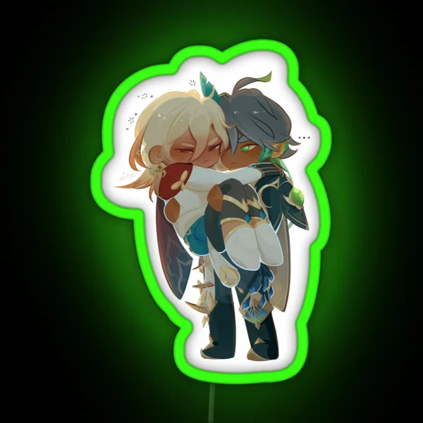 Haikaveh Chibi RGB Neon Sign