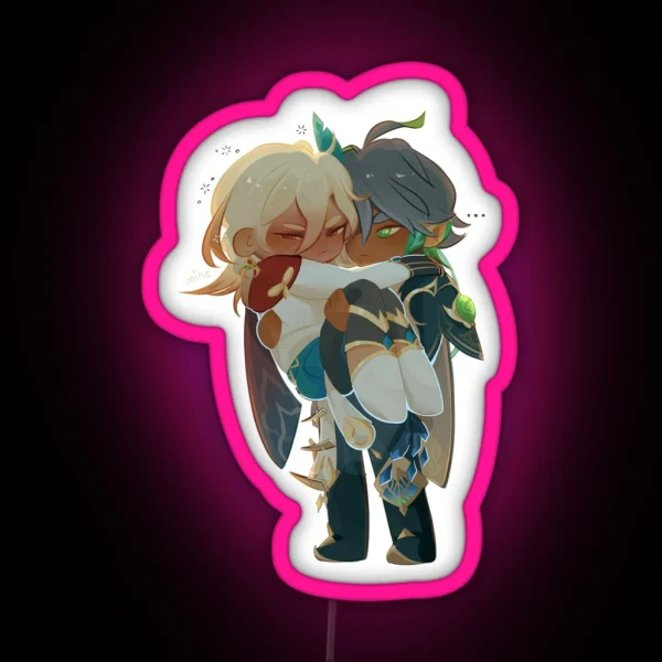Haikaveh Chibi RGB Neon Sign