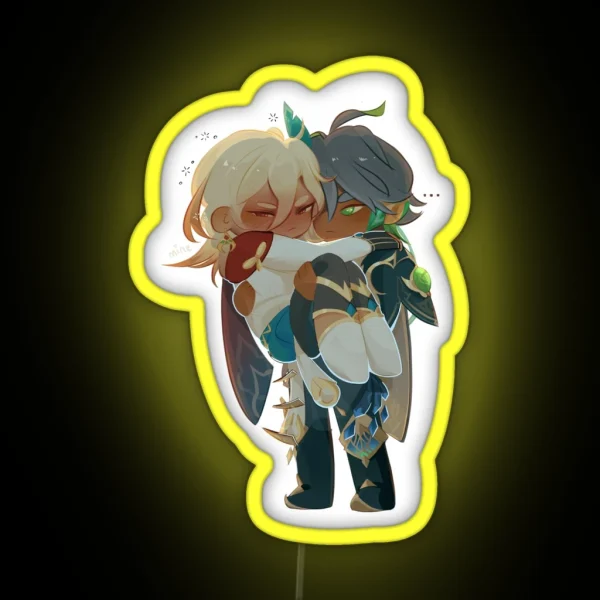 Haikaveh Chibi RGB Neon Sign