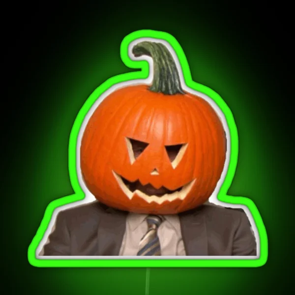 Halloween Dwight RGB Neon Sign