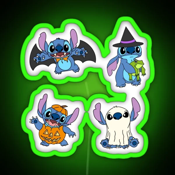 Halloween Pack RGB Neon Sign