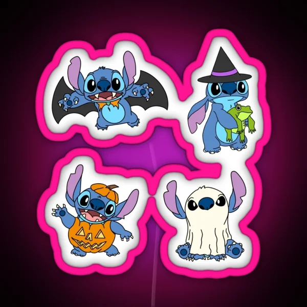 Halloween Pack RGB Neon Sign
