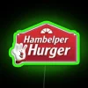 Neon Sign for Retro Hamburger Helper Fans with Colorful SBUBBY Logo