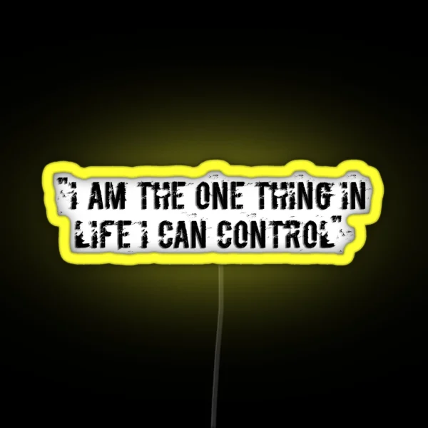 Hamiltion Musical Quote RGB Neon Sign