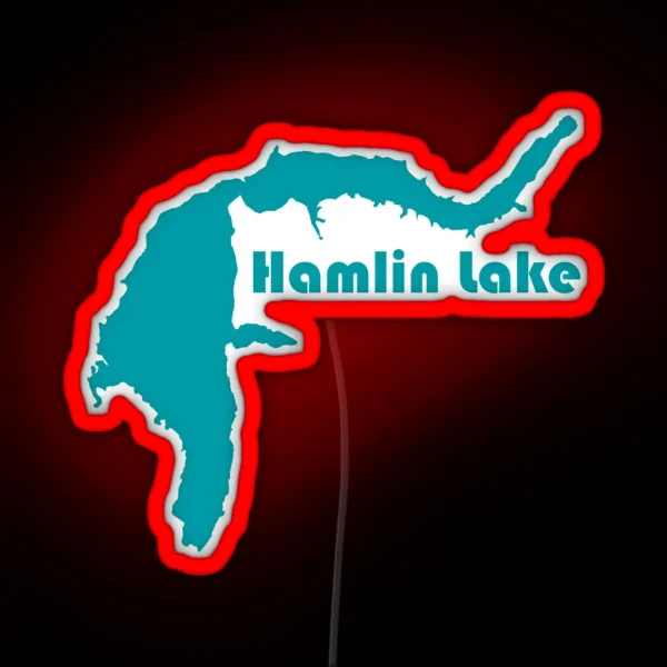 Hamlin Lake Michigan RGB Neon Sign