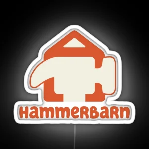 Hammerbarn From Bluey RGB Neon Sign