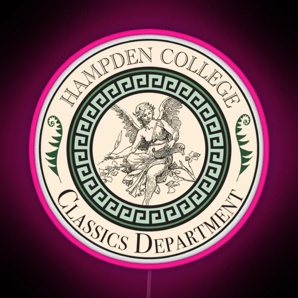 Hampden College Classics Department The Secret History RGB Neon Sign