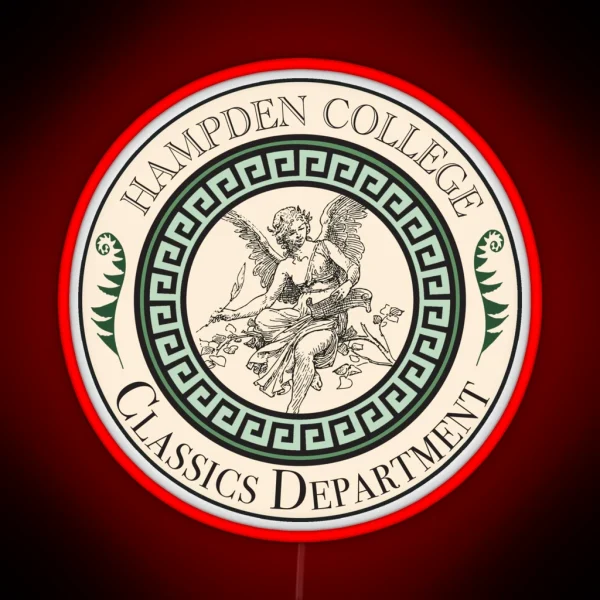 Hampden College Classics Department The Secret History RGB Neon Sign