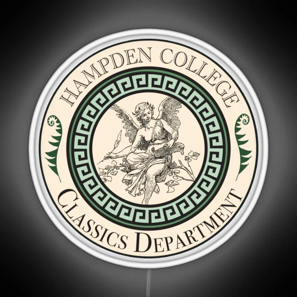 Hampden College Classics Department The Secret History RGB Neon Sign