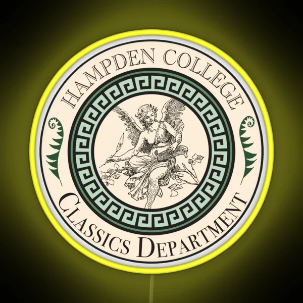 Hampden College Classics Department The Secret History RGB Neon Sign