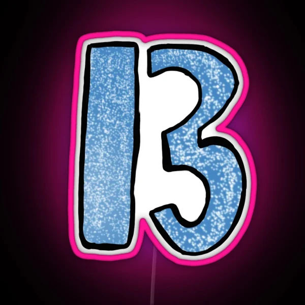 Hand 13 Taylor Swift RGB Neon Sign
