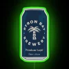 Unique hand-drawn Byron Bay inspired premium RGB colour changing neon sign