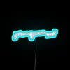 Personalized handwriting YOYOK LED neon sign with vibrant RGB colors