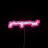 Colorful handmade RGB neon LED handwriting YOYOK custom art display