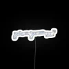 Neon Handwriting Sign with Bright RGB Color Changing Display