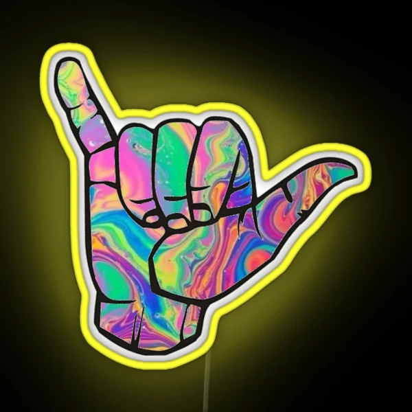 Hang Loose RGB Neon Sign