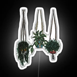 Hanging Around RGB Neon Sign