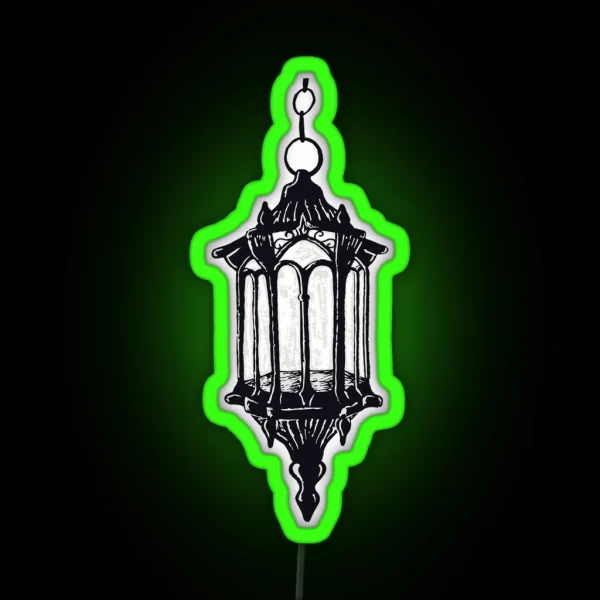 Hanging Lantern RGB Neon Sign
