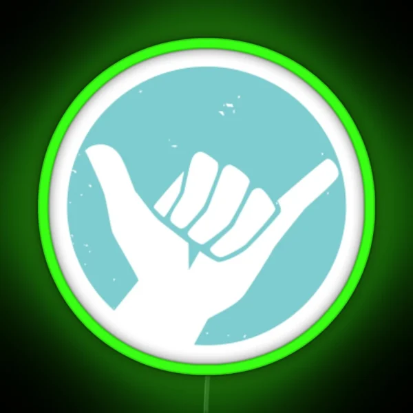 Hangout RGB Neon Sign