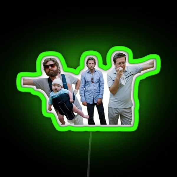 HANGOVER ELEVATOR SCENE RGB Neon Sign