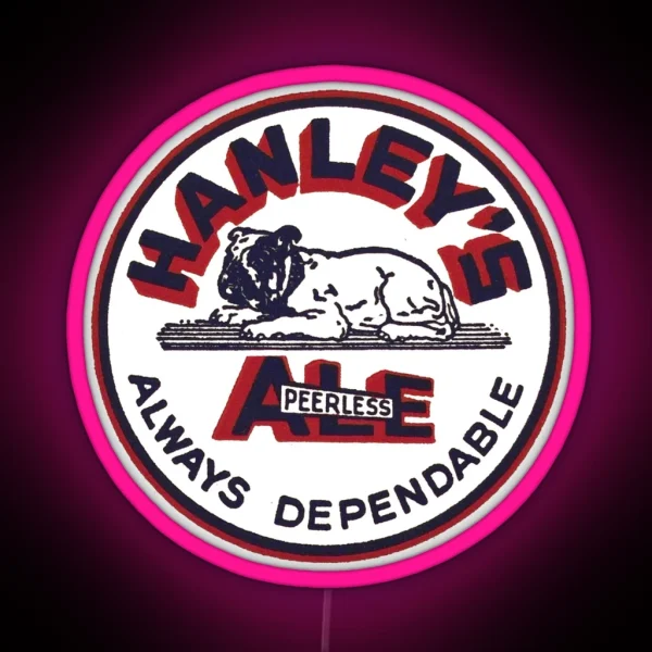 Hanley S Peerless Ale Always Dependable RGB Neon Sign