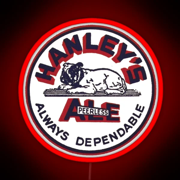 Hanley S Peerless Ale Always Dependable RGB Neon Sign