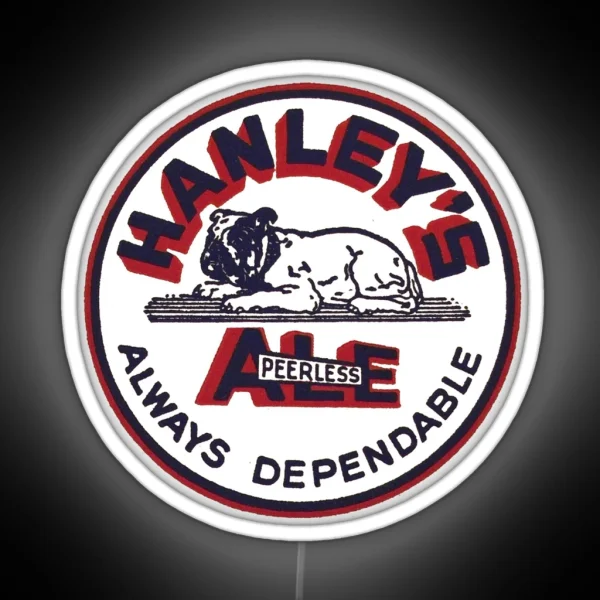 Hanley S Peerless Ale Always Dependable RGB Neon Sign