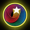 Retro inspired Hanna Barbera nostalgic 1970s style colorful LED signage