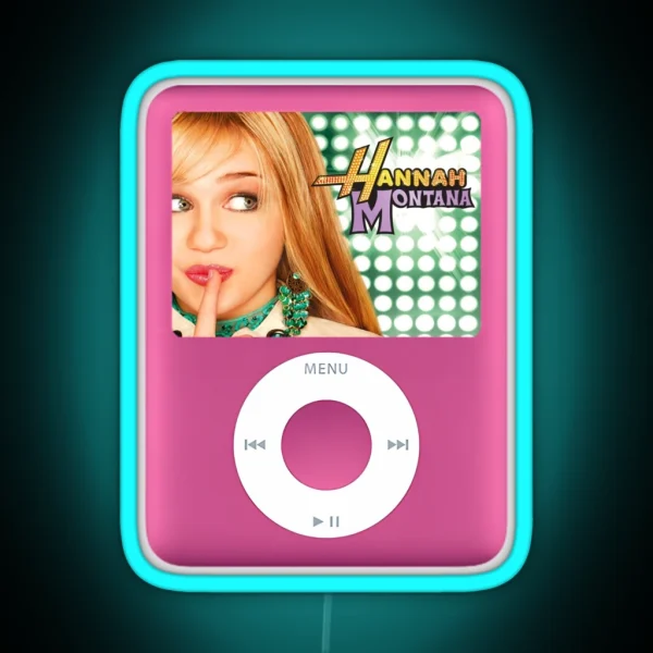 Hannah Ipod RGB Neon Sign