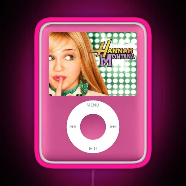 Hannah Ipod RGB Neon Sign