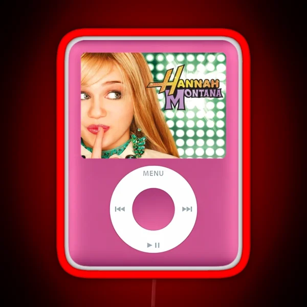 Hannah Ipod RGB Neon Sign
