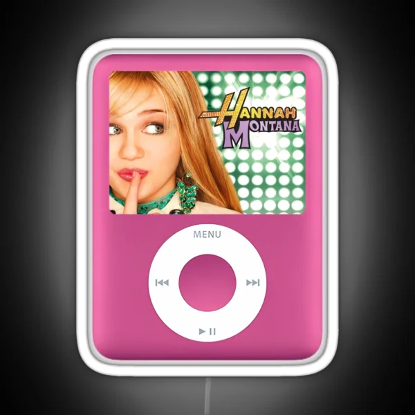 Hannah Ipod RGB Neon Sign