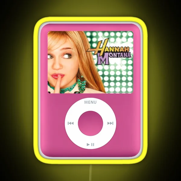 Hannah Ipod RGB Neon Sign