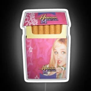 Hannah Montana Cigarettes RGB Neon Sign