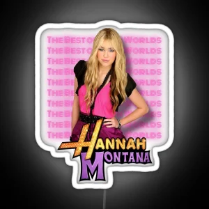 Hannah Montana RGB Neon Sign