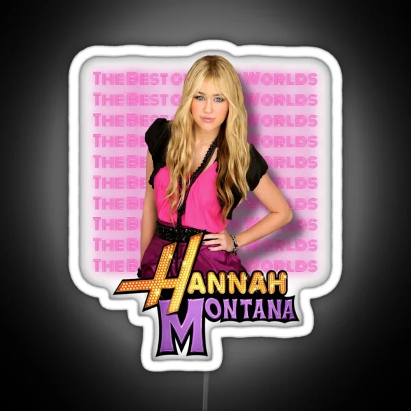 Hannah Montana RGB Neon Sign