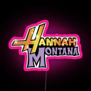 Hannah Montana RGB Neon Sign