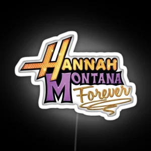 HANNAH MONTANA RGB Neon Sign