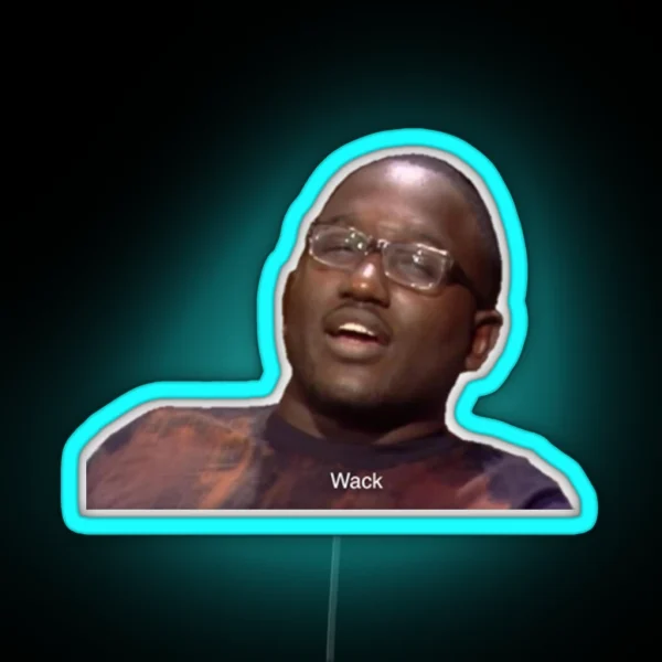 Hannibal Buress Wack RGB Neon Sign