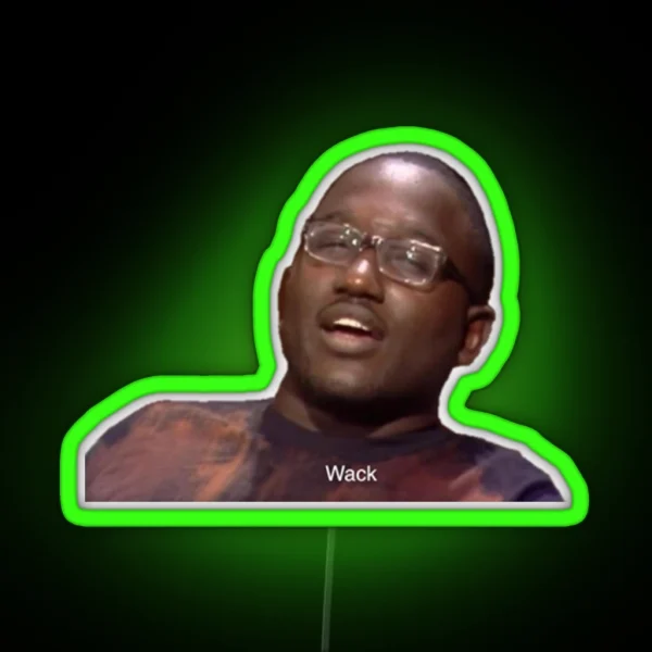 Hannibal Buress Wack RGB Neon Sign
