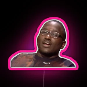 Hannibal Buress Wack RGB Neon Sign