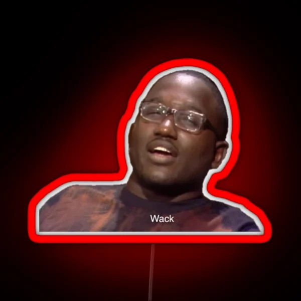 Hannibal Buress Wack RGB Neon Sign
