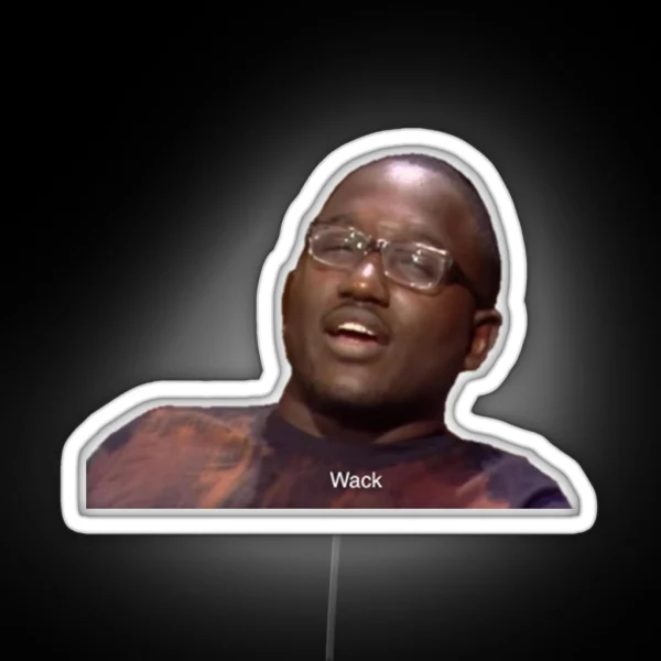 Hannibal Buress Wack RGB Neon Sign