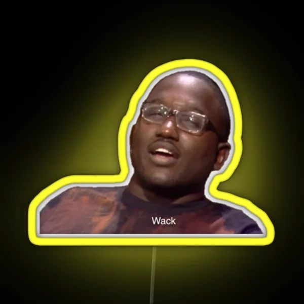 Hannibal Buress Wack RGB Neon Sign