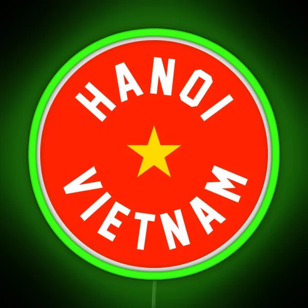 Hanoi Vietnam RGB Neon Sign