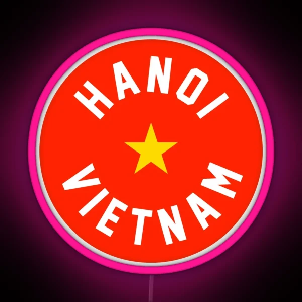 Hanoi Vietnam RGB Neon Sign