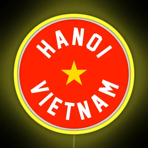 Hanoi Vietnam RGB Neon Sign